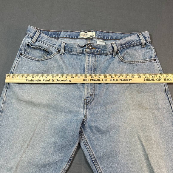 Signature by Levi Strauss Regular Men  Jeans Blue Size 42 x 30 - Picture 6 of 11
